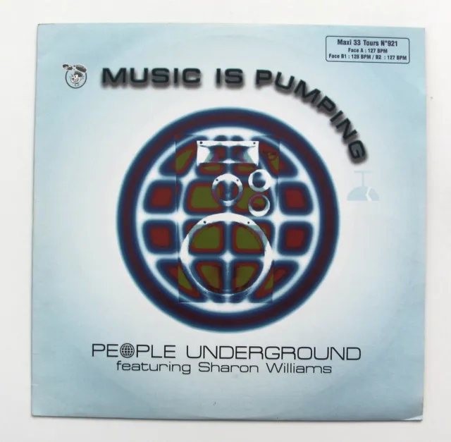 People Underground ......Music Is Pumping......maxi 33T