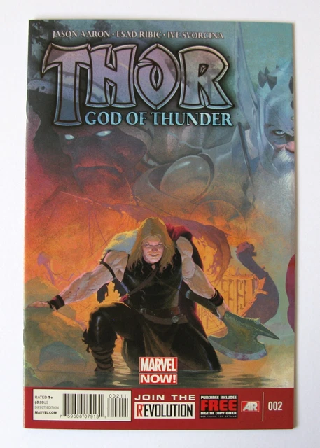 THOR GOD OF THUNDER #2 (2013) VFN. 1st GORR THE GOD BUTCHER & NECROSWORD (KNULL)