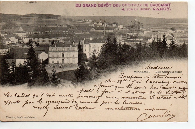 BACCARAT - Meurthe & Moselle - CPA 54 - Les Cristalleries