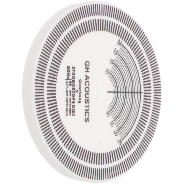 CALIBRATION DISC SPEED Detection for Vinyl Record Player CD 9.59
