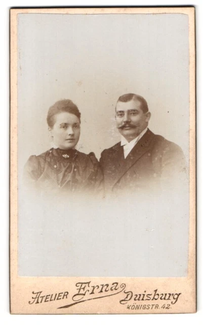 Fotografie Atelier Erna, Duisburg, Königstr. 42, Elegantes Ehepaar in schöner K