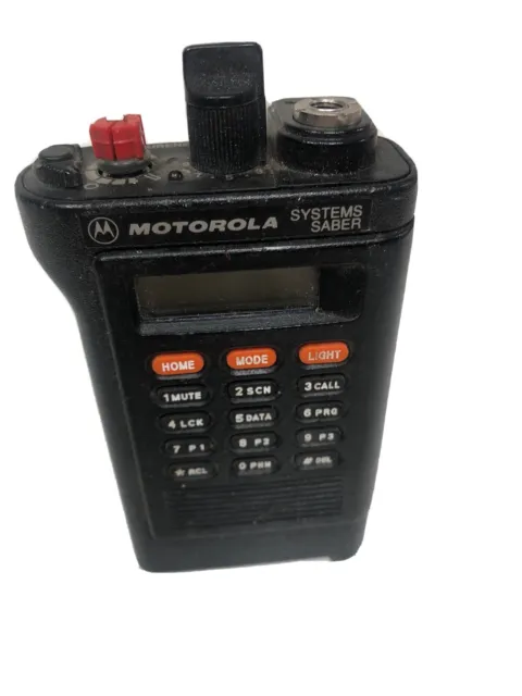 Motorola Systems Saber  Modelh990x+080h handie-talkie no battery or antenna