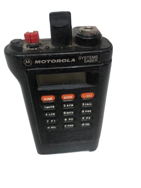 Motorola Systems Saber Modelh990x+080h handie-talkie no battery or antenna Motorola Systems Saber Modelh990x+080h handie-talkie no battery or antenna