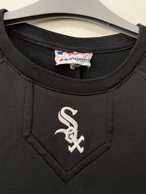 Majestic Maglione da baseball Chicago White Sox da uomo taglia M