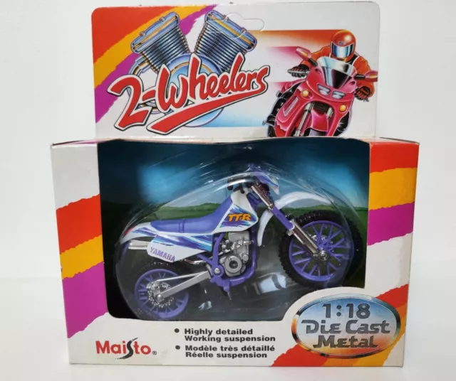 Moto miniature- Yamaha TT-R- 2-Wheelers- 1:18 - Maisto -
