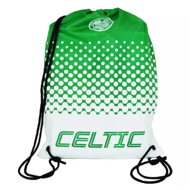 Official Licensed Football Product Celtic FC Gym Bag Fade Swim / School Green