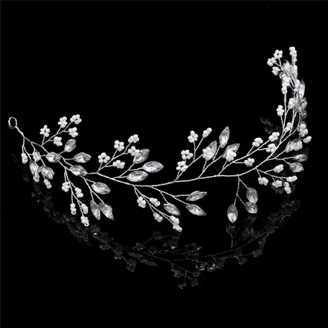 Crystal Headbands Wedding tiaras Crowns Bridal Hair Jewelry Hair Accessories-xd