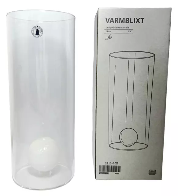 Vase IKEA Varmblixt Design Sabine Marcelis Glas Ausgabe Limited Edition