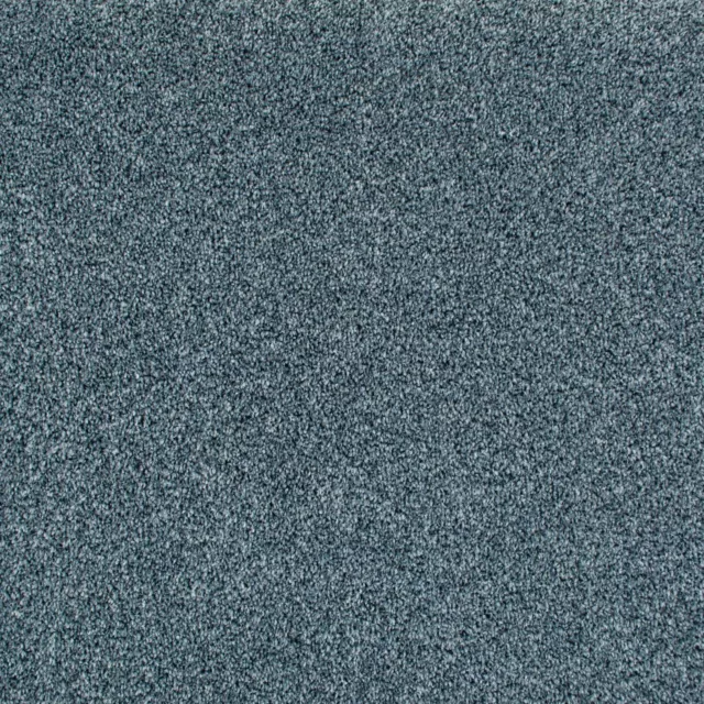 Pigeon Blue 360 Supreme Saxony Heather Carpet Action Backed Stain Free 4m 5m