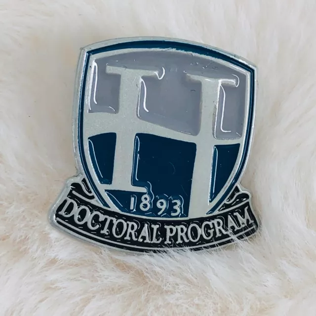 Hood College Doctoral Program Enamel Lapel Pin - Frederick Maryland