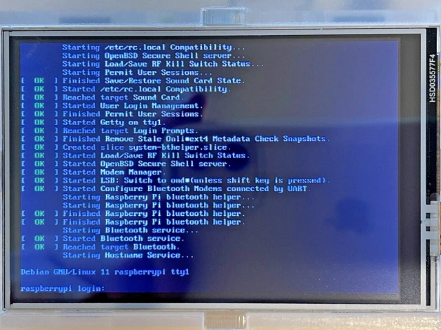 Raspberry Pi 3 Model B v1.2 (2016) + Case + 3.5" LCD Touch Screen Raspberry Pi 3 Model B v1.2 (2016) + Case + 3.5" LCD Touch Screen