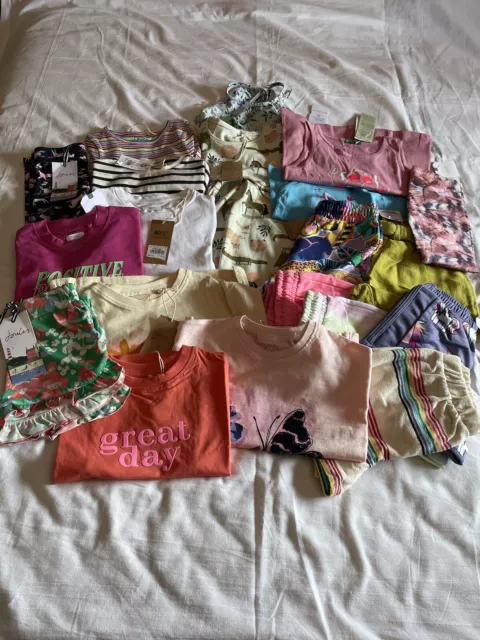 Bnwt 20 Item Bundle Next, Joules, Benetton Girls Clothing  Age 3-4 Yrs