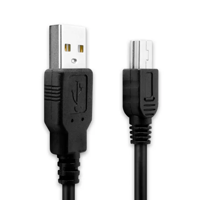 USB Kabel für Garmin GPSMAP 64 Nüvi 780 Nüvi 57LM Ladekabel 2A schwarz