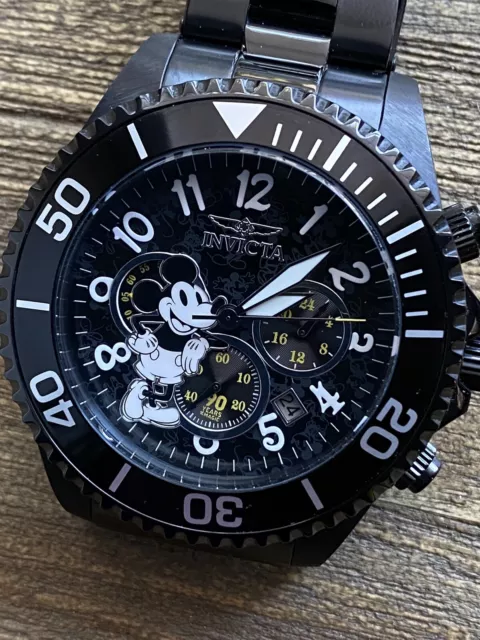 INVICTA DISNEY LIMITED Edition 26743 Men s 48mm Mickey Chronograph Watch EUR 2.760 34 PicClick FR