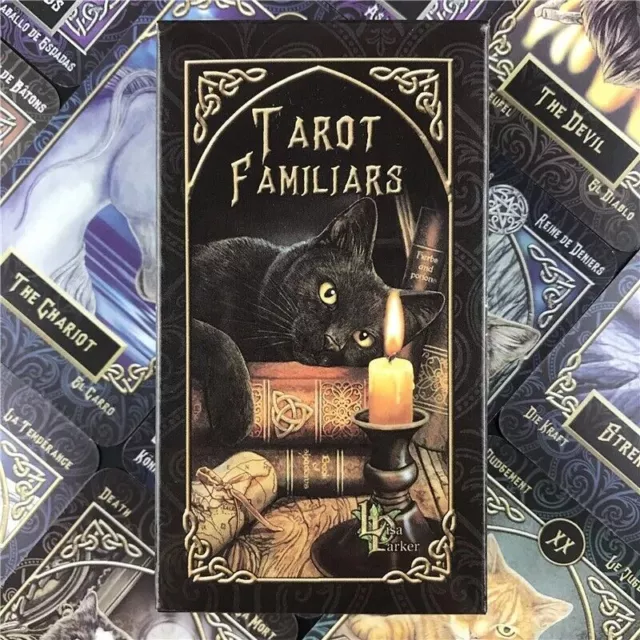 New Tarot Familiars Oracle Cards English Version Deck Table Board Card Game