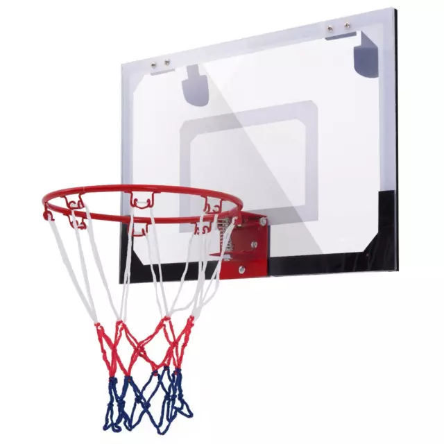 Basketballkorb Basketball-Set Kinder Backboard Mit Ring Und Netz 45 X 30 Cm