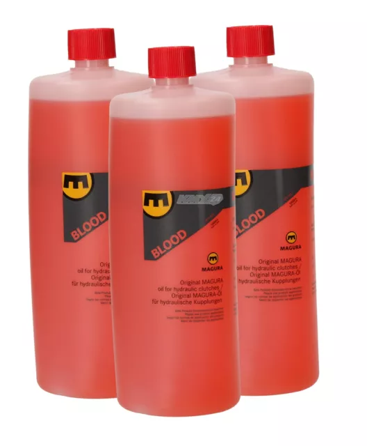 Magura Sangue Olio Frizione Olio Idraulico Liquido Minerale 3x1Liter