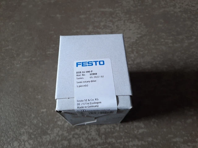 Azionamento girevole Festo DSR-16-180-P opaco n.: 11920 modulo rotante semi-rotary drive nuovo