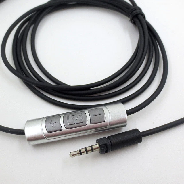 3.5mm Jack Headphone Audio Cable for Sennheiser Momentum 1.0 2.0 Over-Ear On-Ear