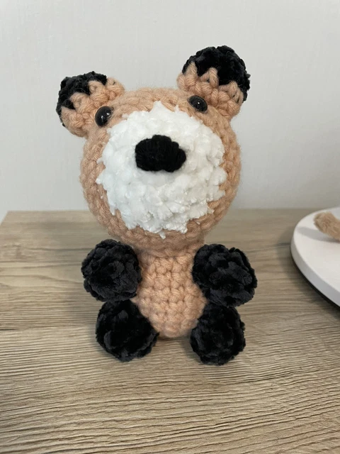 amigurumi puppe gehäkelt handarbeit Neu Unbenutzt 14cm Höhe