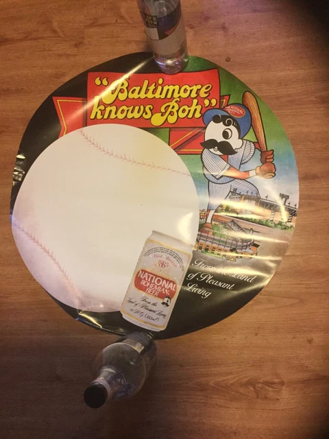 Vintage Baltimore Knows Boh Poster 1994