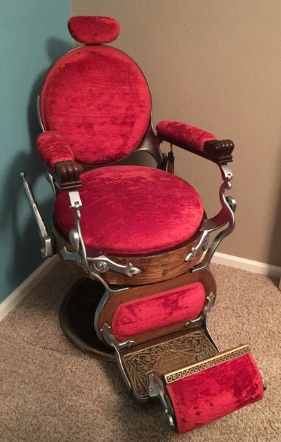 Koken Congress Barber Chair c 1901