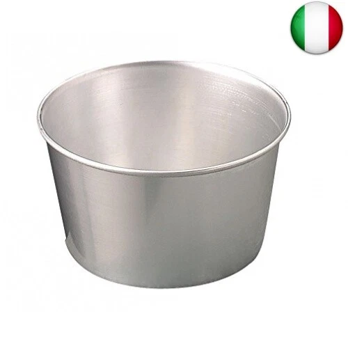 Pentole Agnelli Pastry & Pizza Line Stampo Conico per Panettone, Alluminio,