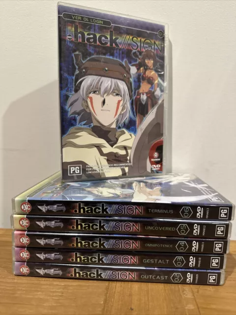 Anime Legends .Hack Sign Complete Collection