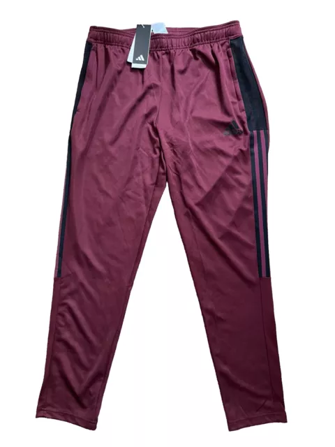 Adidas Tiro 23 Men’s League Sweat Pants Sports Football-Burgundy-Large - NWT $50