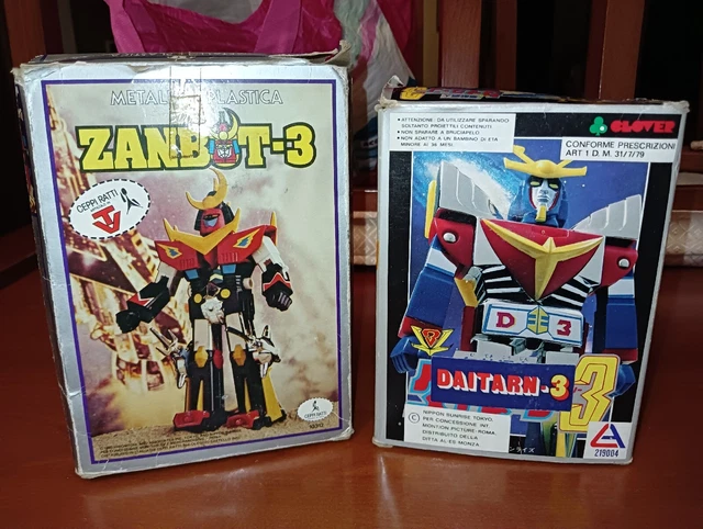 ZAMBOT 3 CEPPI ratti e Daitarn 3 Clover robot in scatola EUR 250,00 ...