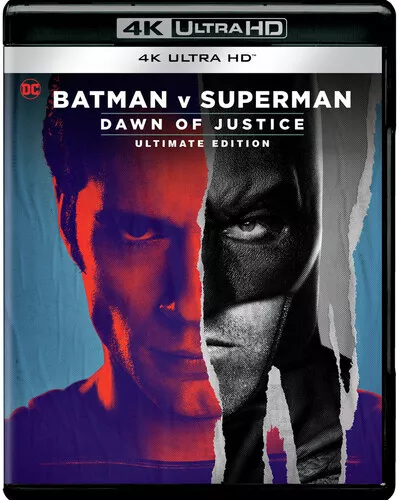 Batman v Superman: Dawn of Justice [New 4K UHD Blu-ray] Rmst