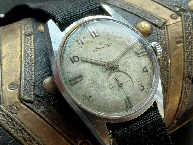 Montre Vintage TOP Mécanique - Mouvement Jeambrun PS31, Boîtier Plaqué Or, Années 1960 - Fonctionne