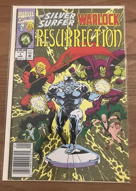 Silver Surfer/Warlock: Resurrection 1 CGC 9.6 NM/M Gamora Drax Moondragon Pip