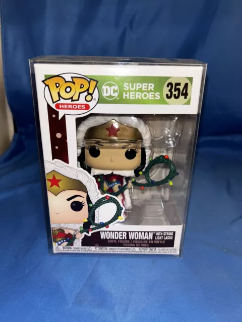 Funko Pop ! Pop Heroes: DC Holiday - Wonder Woman with String Light Lasso (A5)