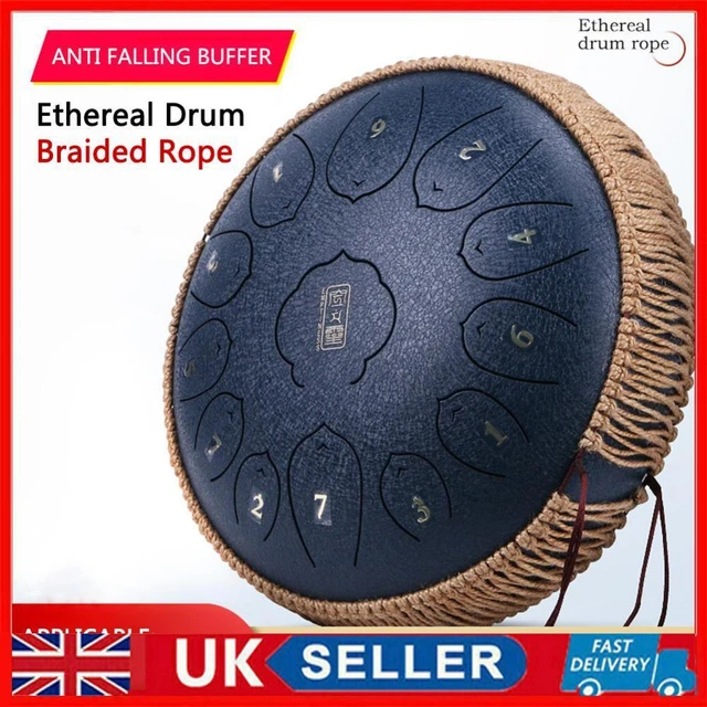 Handmade Handpan Decoration Woven Rattan Rope Steel Tongue Drum Braided Ropes