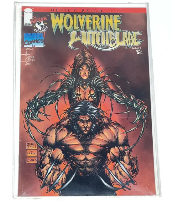 Wolverine Witchblade Devil’s Reign Chapter Five Marvel/Top Cow/Image Comics 1997