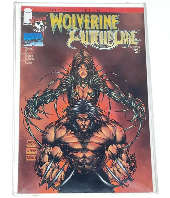 Wolverine Witchblade Devil’s Reign Chapter Five Marvel/Top Cow/Image Comics 1997