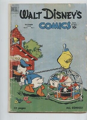 Walt Disney's Comics and Stories #121 (1950) GD 2.0