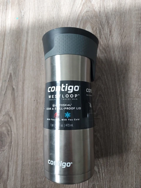Contigo 2074750 Travel Mug - Black/Silver