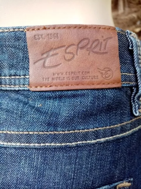 Jupe en jean Esprit Denim  couleur foncé taille 38 3