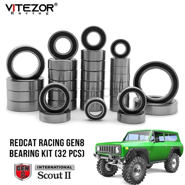 32P Full Bearings Kit for Redcat Racing Gen8 International Scout II Rc Car Parts 32P Full Bearings Kit for Redcat Racing Gen8 International Scout II Rc Car Parts