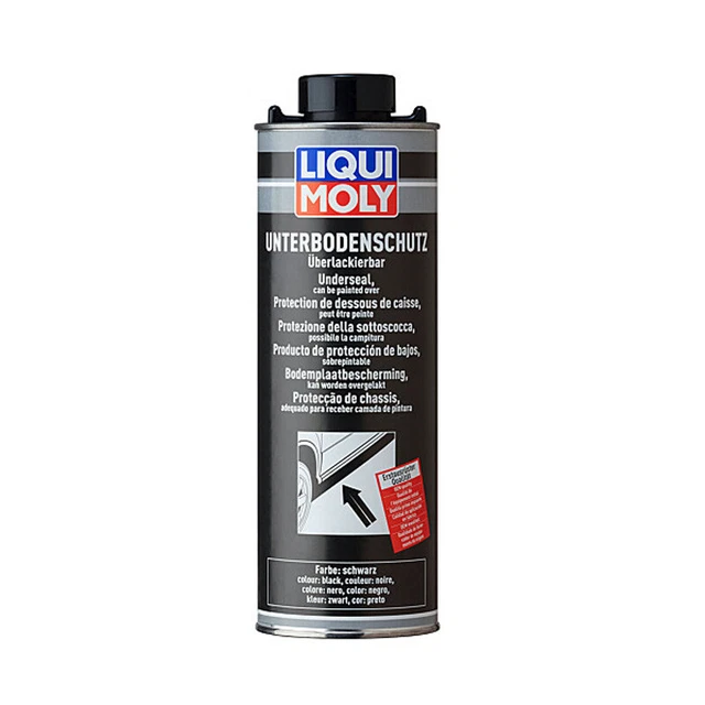 LIQUI MOLY Steinschlag Unterbodenschutz Kautschuk schwarz 1 Liter 1x