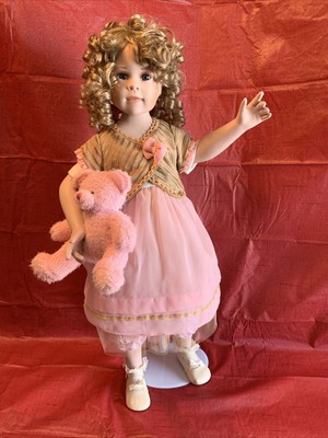Paradise Galleries CANDY IN CURLS Porcelain Doll 28