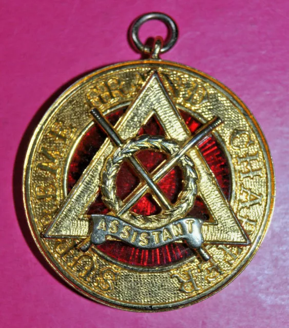 Past Assistant Grand Director Ceremonies Supreme Grand Chapter jewel masonic  **