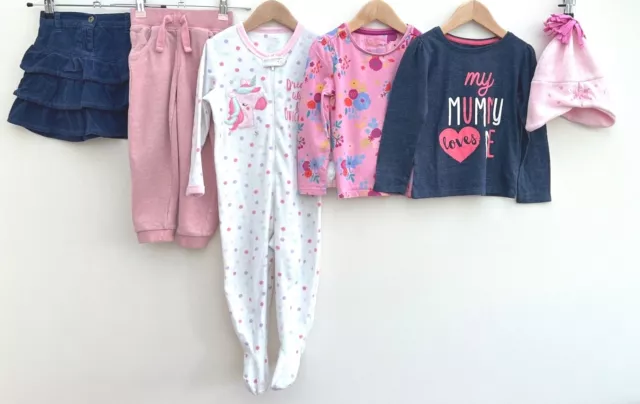 Pacchetto di vestiti per ragazze età 2-3 tu dimensioni giovani Primark