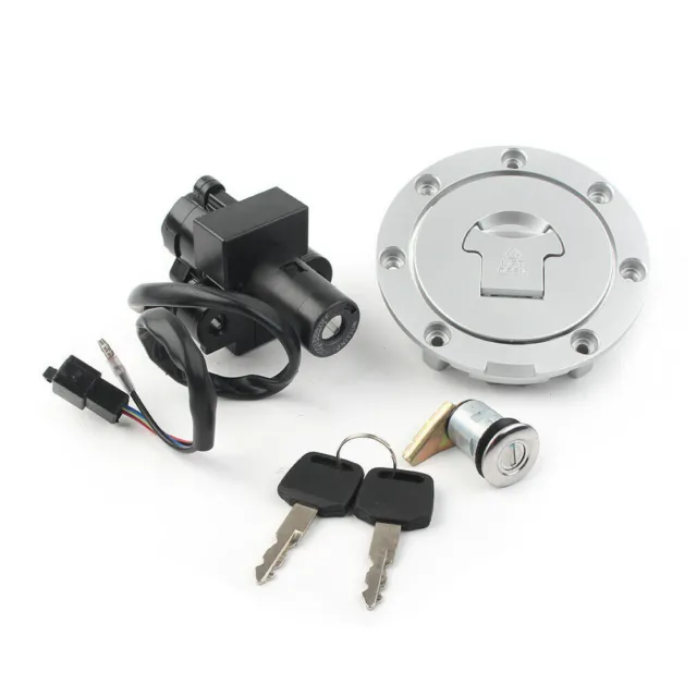 For Honda CBR900RR CBR919RR 92-99 Ignition Switch Fuel Gas Cap Seat Lock Key Set