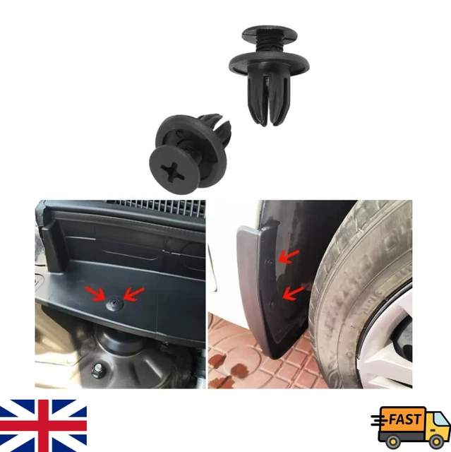 FIT HONDA SIDE Skirt and Bumper Trim Mounting Clips Protective Strip ...