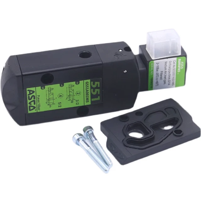 Ersatz-Magnetventil Für Asco SCG551A001MS – 24VDC, Passend Für G551A001MS