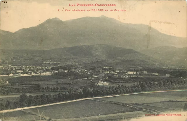 66  Les Pyrenees Orientales   Vue Generale De Prades Et Le Canigou