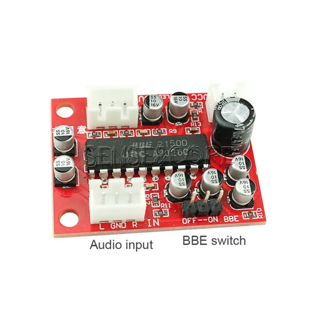 NJM2150 BBE Tone Preamplifier Board Sound Effect Exciter Improve Treble Bass Amp